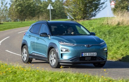 Hyundai Kona forfra