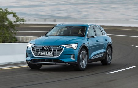 Audi E-tron forfra