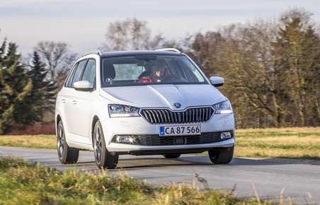 Skoda Fabia forfra