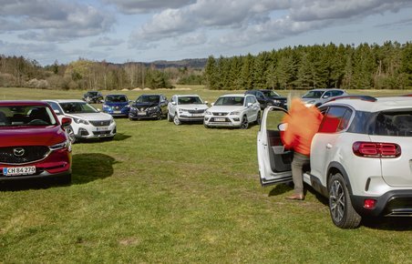 Gruppetest af 10 SUV'er
