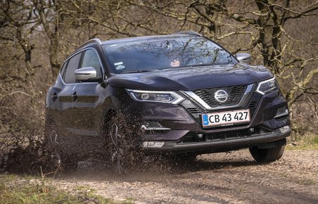 Nissan Qashqai set forfra
