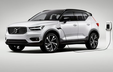 Volvo XC40 bliver første elbil fra Volvo. Her ses en plugin-hybrid.
