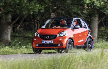 Smart fortwo Cabrio set forfra