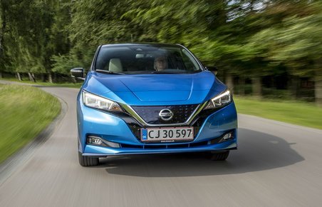 Nissan Leaf set forfra