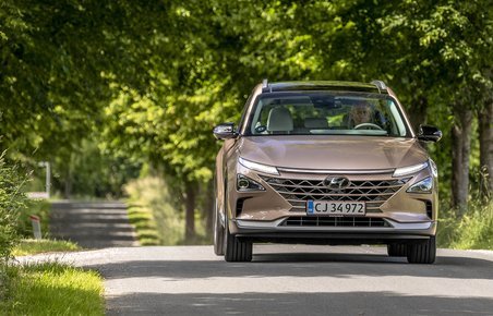 Hyundai Nexo set forfra