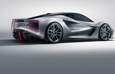 Lotus Evija er en ekstrem sportsvogn.