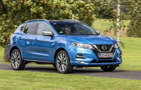 Nissan Qashqai set forfra