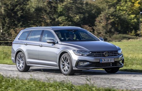 VW Passat Variant set forfra