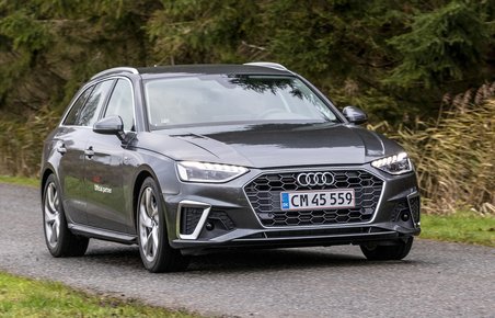 Audi A4 set forfra