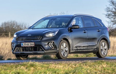 Kia Niro Hybrid set forfra