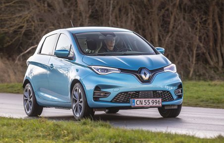 Renault Zoe set forfra
