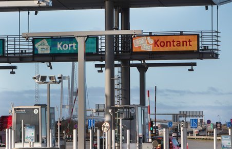 Kontanbanerne ved Storebælt er i fremtiden ubetjent.