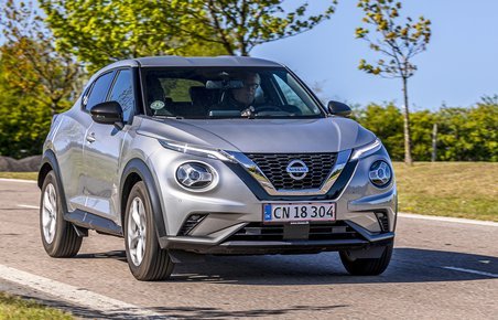 Nissan juke set forfra
