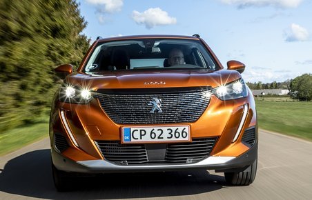 Peugeot 2008 set forfra