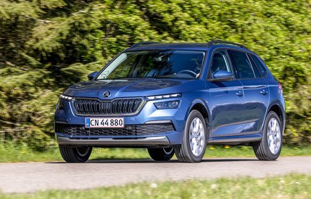 Skoda Kamiq set forfra