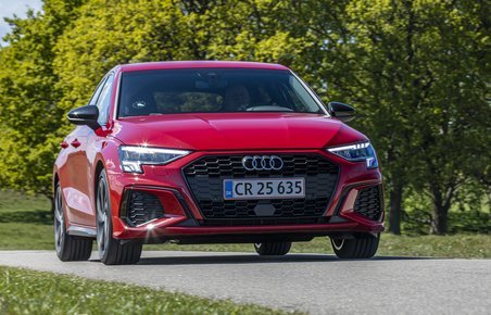 Audi A3 set forfra