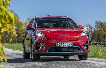 Kia e-Niro set forfra
