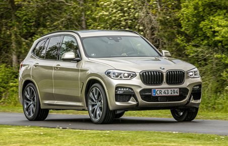 BMW X3 PHEV set forfra