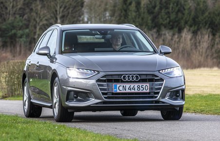 Audi A4 Avant set forfra