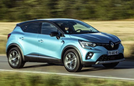 Renault Captur set forfra