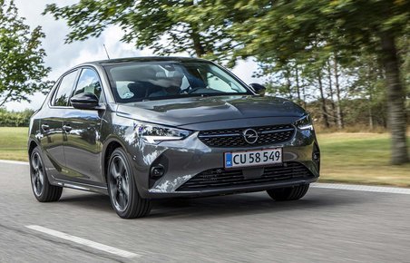 Opel Corsa set forfra