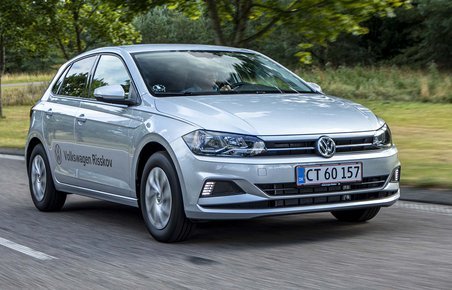VW Polo set forfra