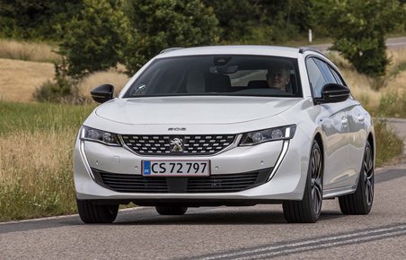 Peugeot 508 set forfra