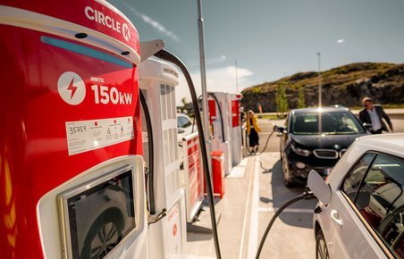Circle K vil sætte lynladere op på 20 danske tankstationer. Foto: Circle K