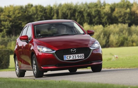 Mazda 2 set forfra