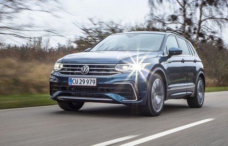 VW Tiguan set forfra