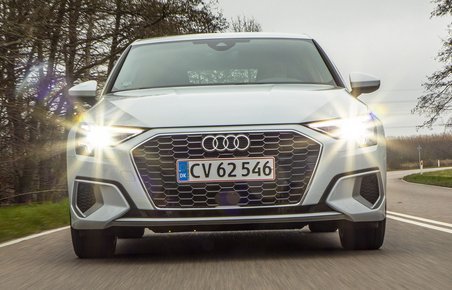 Audi A3 set forfra