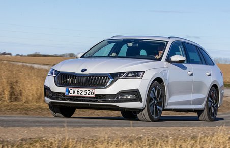 Skoda Octavia set forfra