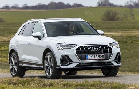 Audi Q3 set forfra
