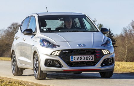 Hyundai i10 set forfra