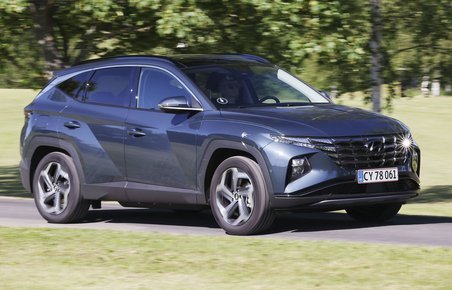 Hyundai Tucson PHEV set forfra