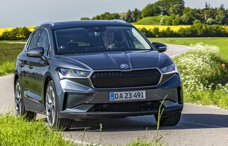 Skoda Enyaq set forfra