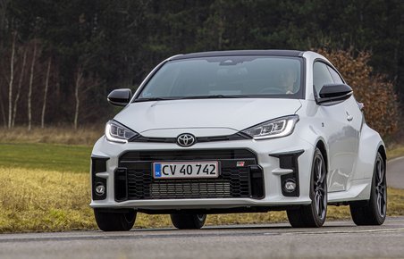 Toyota GR Yaris set forfra