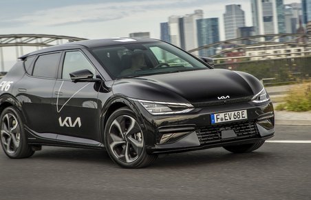 Kia EV6 set forfra