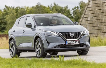 Nissan Qashqai set forfra