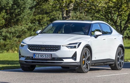 Polestar 2 set forfra