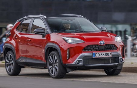 Yaris Cross har som mange nye Toyota-modeller et meget spændende og formfuldendt design. 
