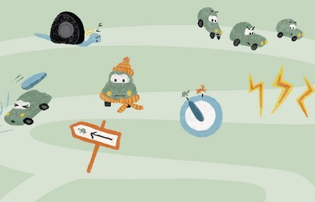 Billede med artikel-illustrationer samlet / Illustration: Camilla Riis Meile