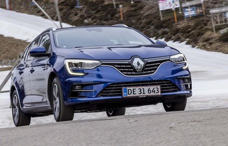Renault Megane Sport Tourer set forfra