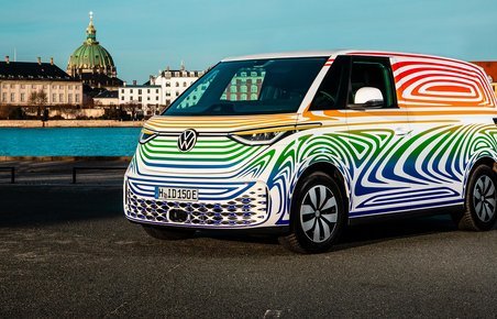 VW ID. Buzz på besøg i København.