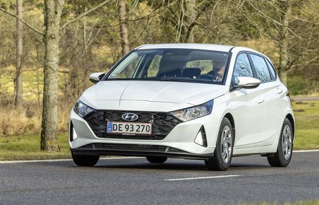 Hyundai i20 set forfra