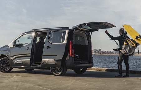 Citroën ë-Berlingo har masser af plads bagi