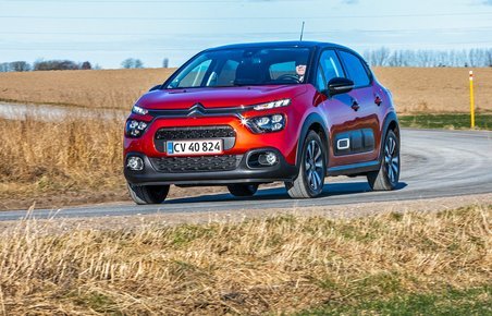 Citroën C3 fik en sikker førsteplads i februars bilsalg.