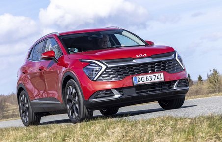 Kia Sportage set forfra