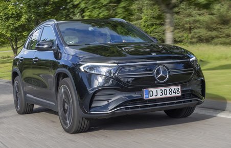 Mercedes-EQ EQA set forfra