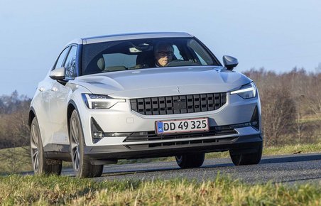 Polestar 2 set forfra